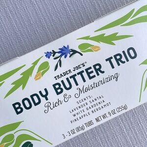 Trader Joe’s body butter trio rich & moisturizing set
